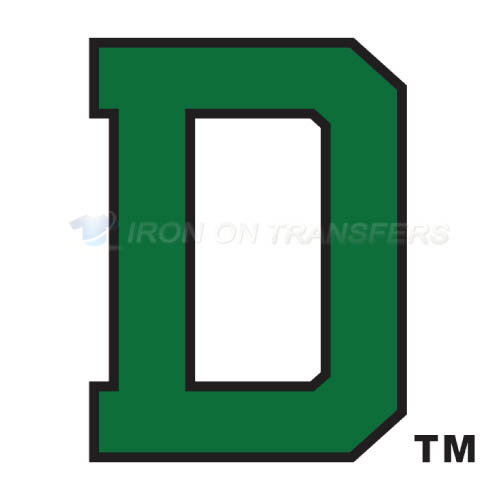 Dartmouth Big Green Logo T-shirts Iron On Transfers N4217